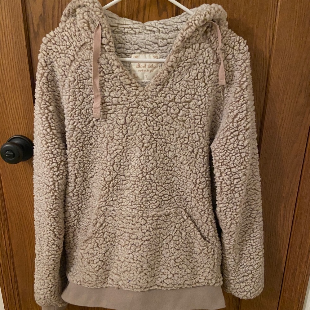 Fluffy hoodie